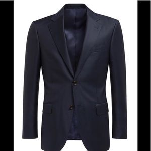 Suit Supply Napoli Navy Suit - Pure Wool S110’s